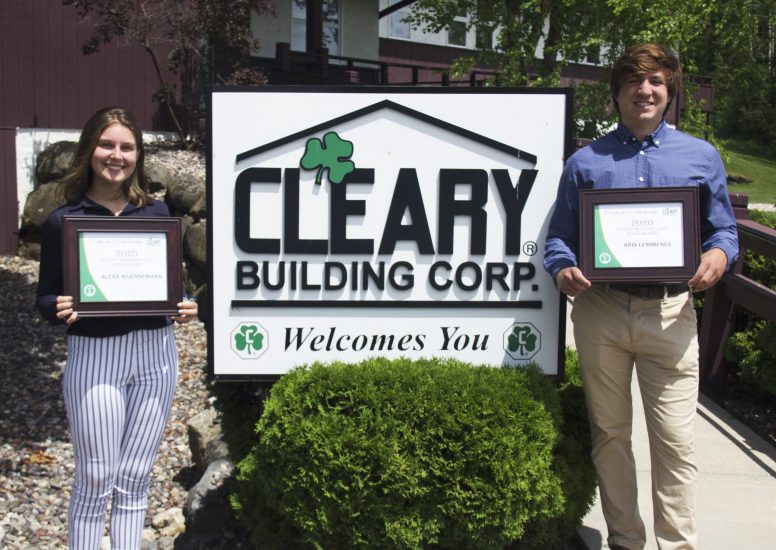 2020 Cleary Building Corp. Scholarship Recipients Announced