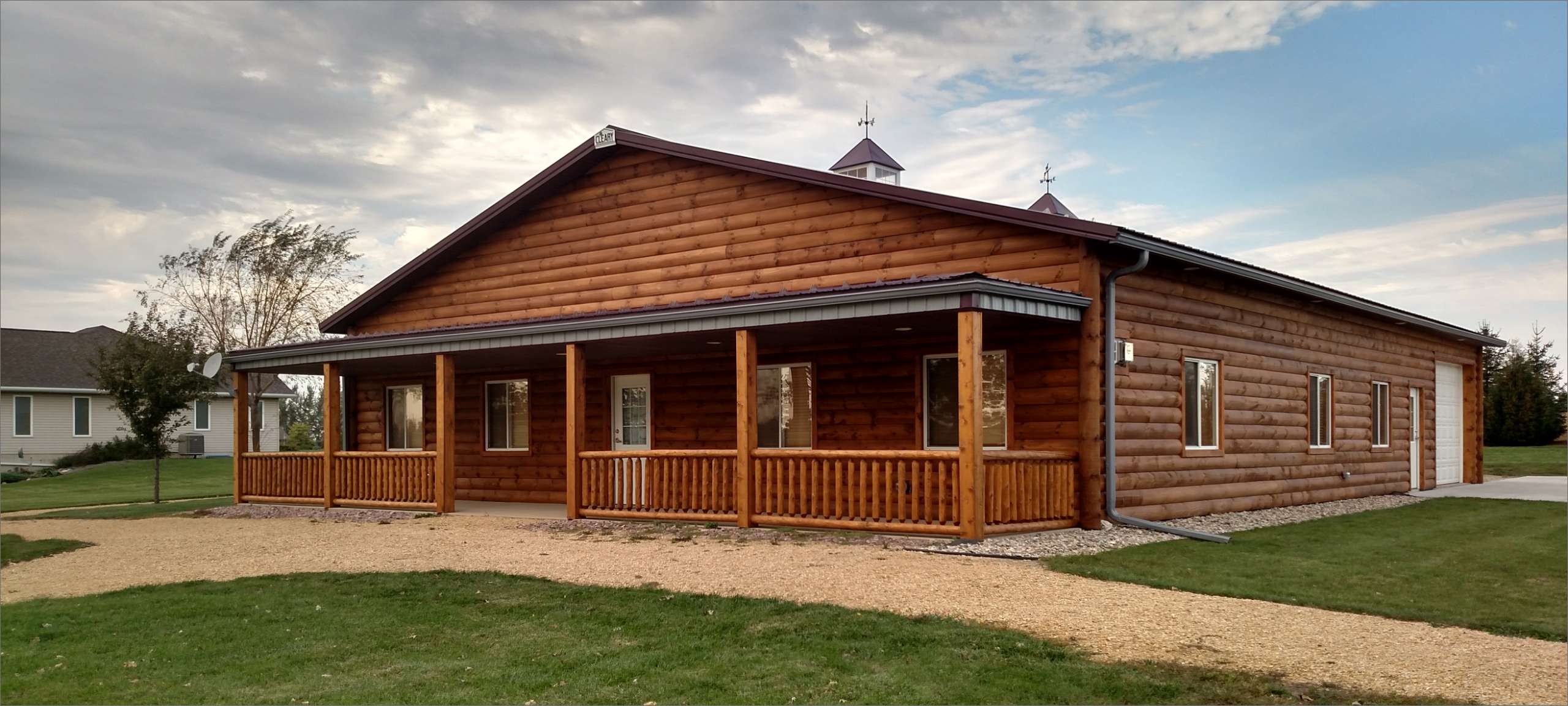 Cabin building exterior