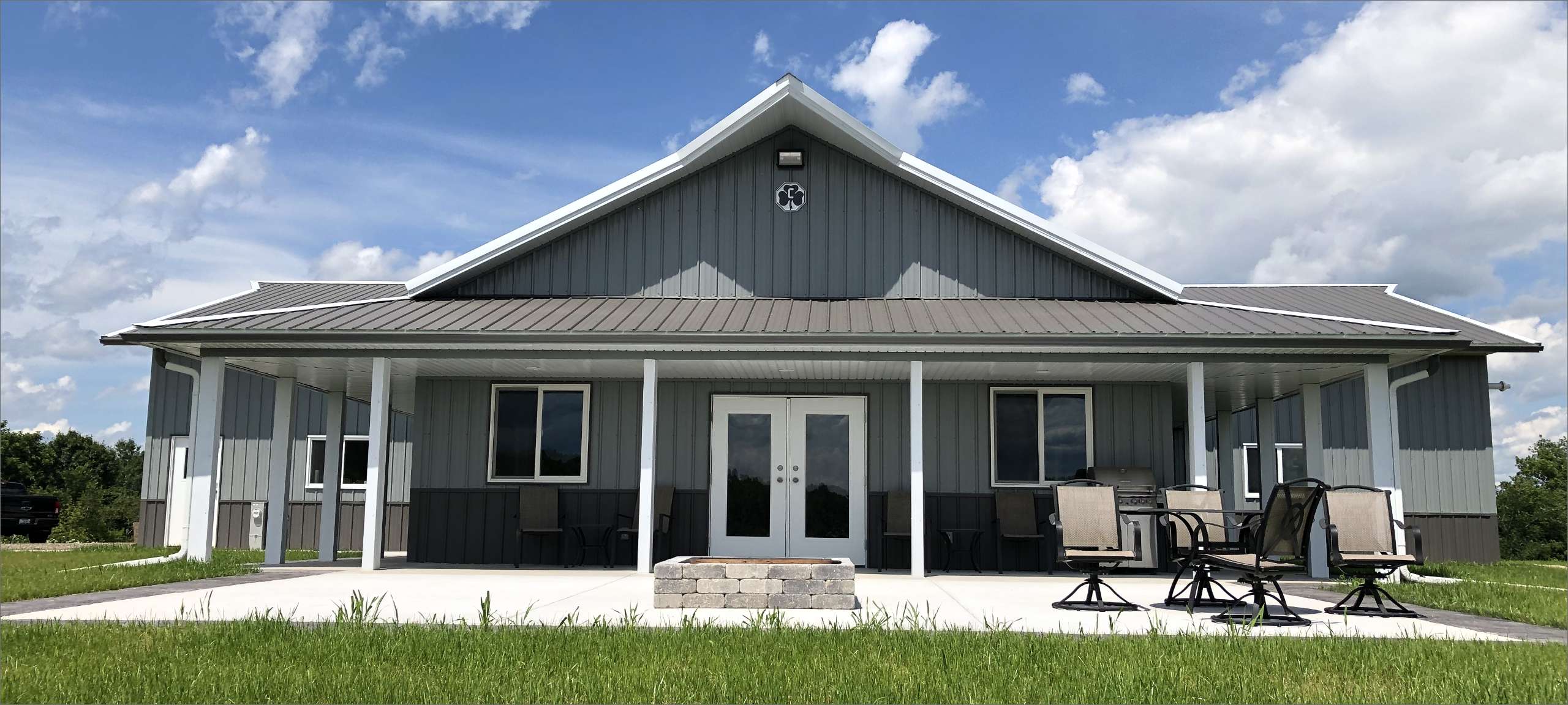 Cabin building exterior