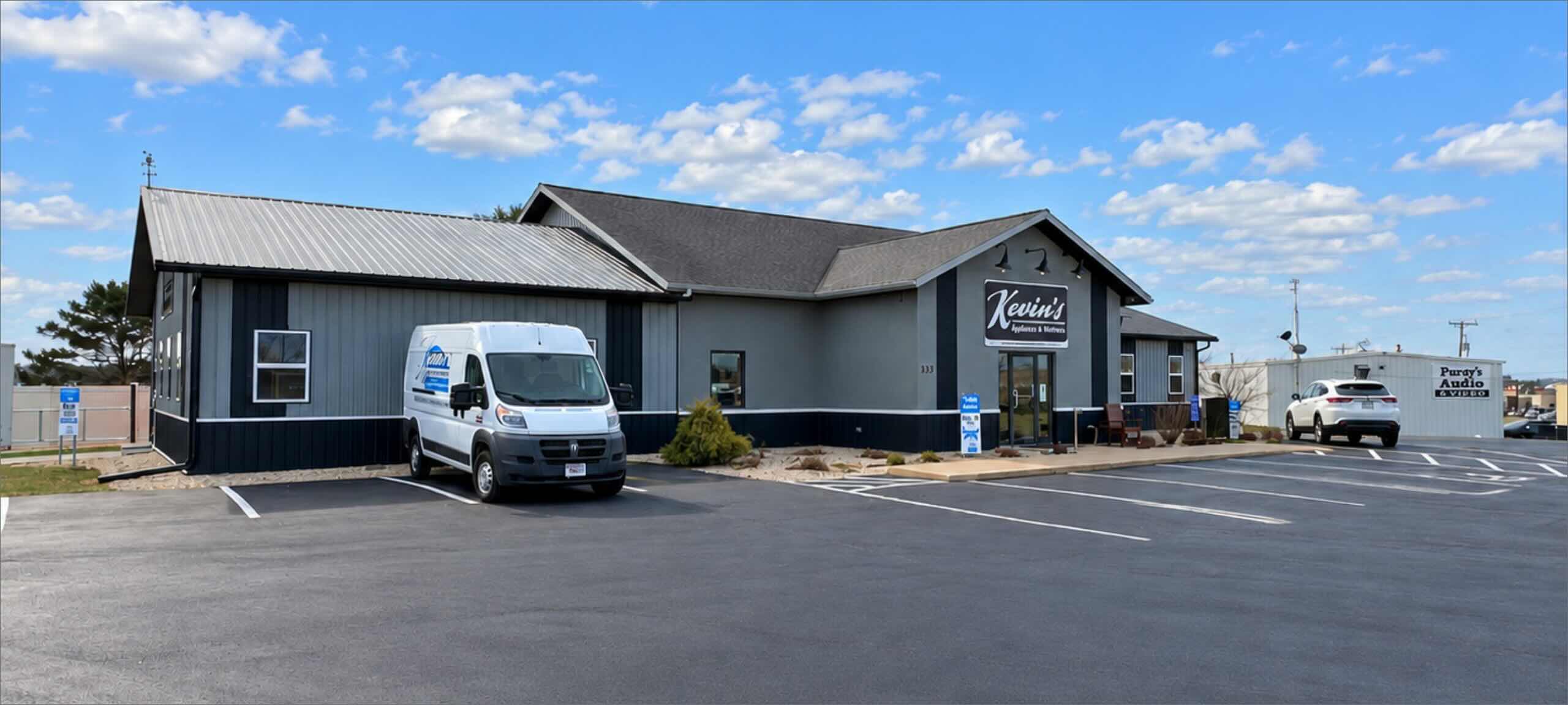 Commercial building van