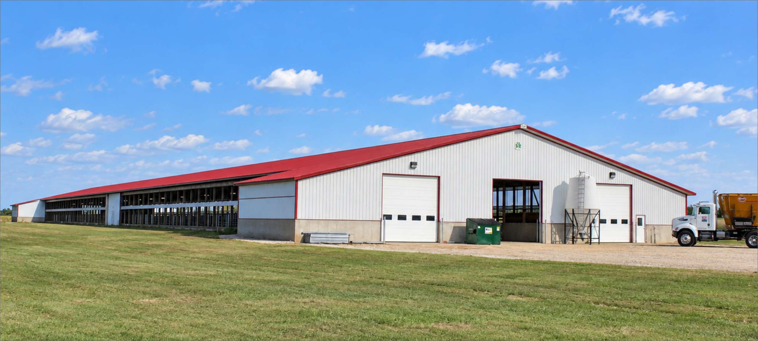 Dairy building exterior