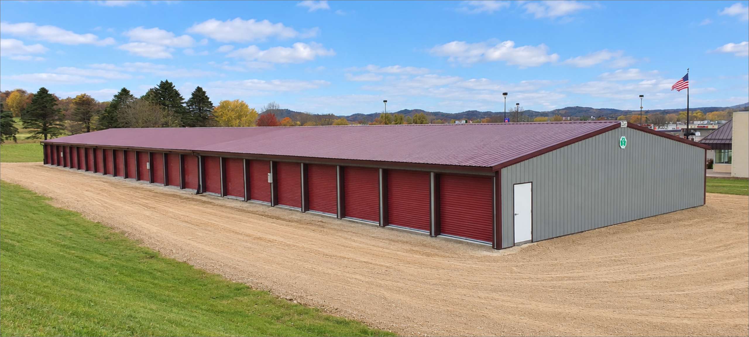 Mini storage building
