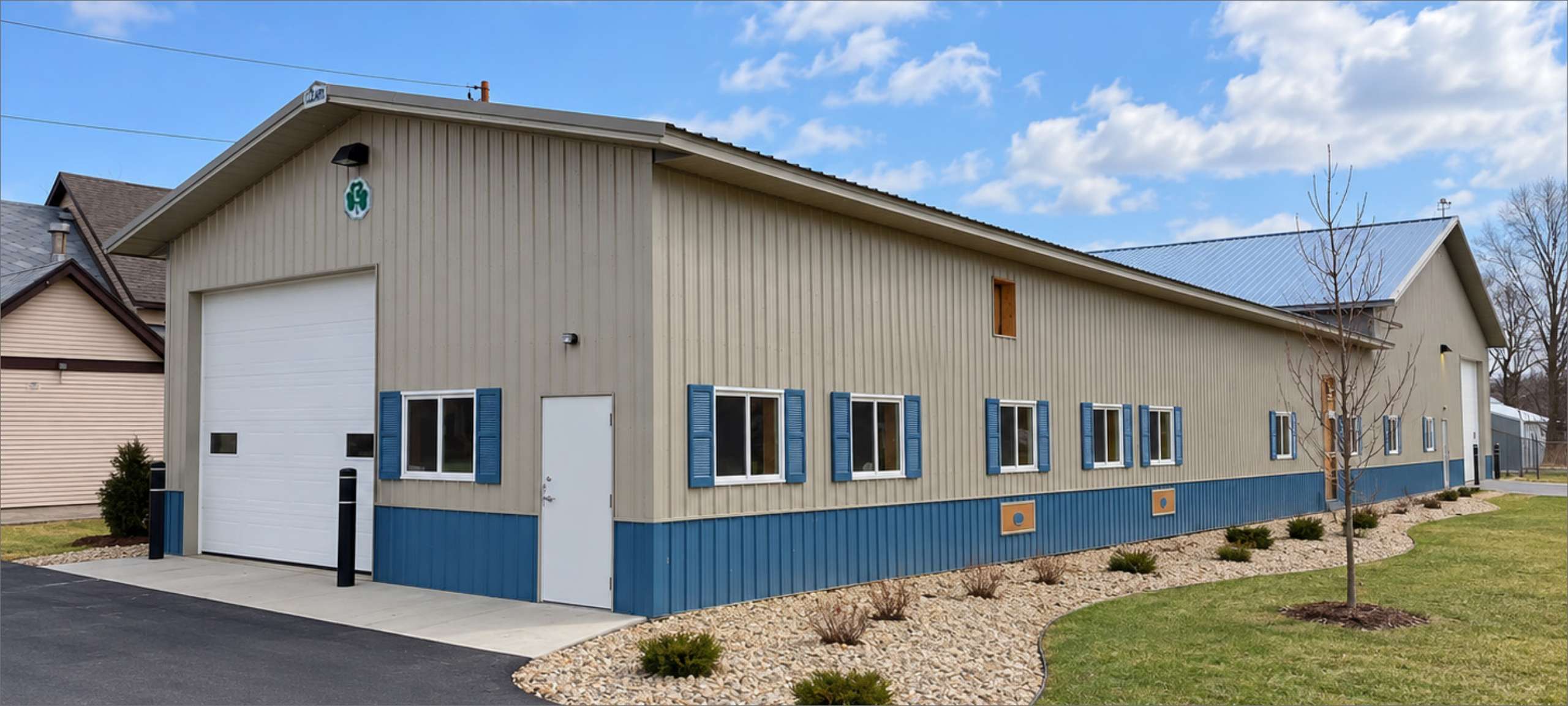 Municipal building exterior