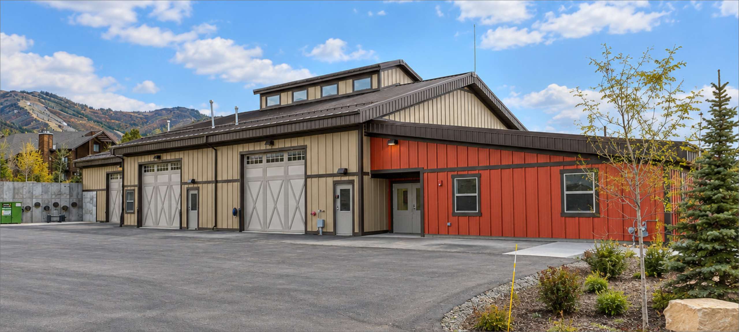Municipal building exterior